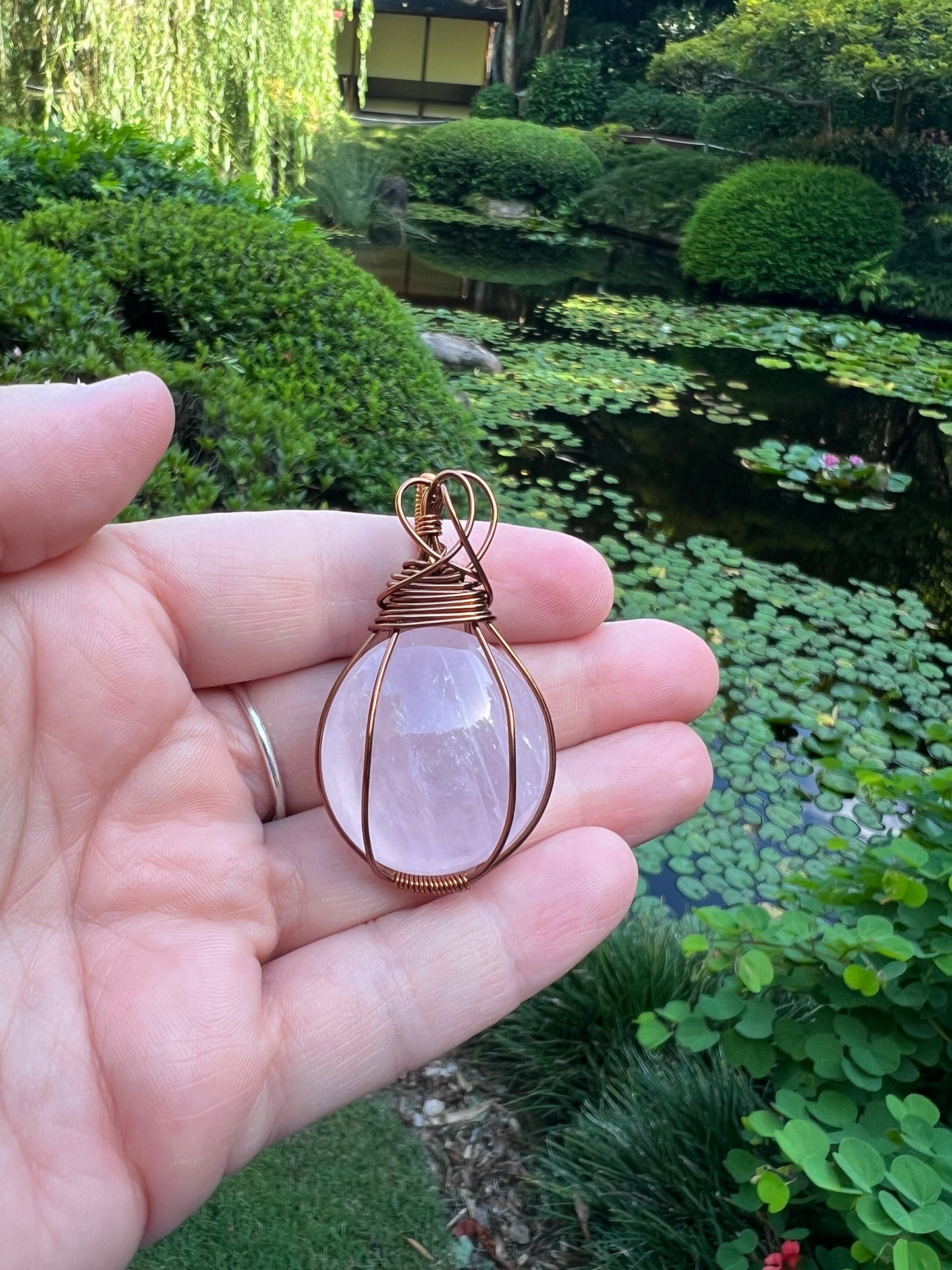 Rose Quartz Pendant