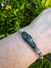 Load image into Gallery viewer, Snake Bracelet | Amethyst &amp; Labradorite
