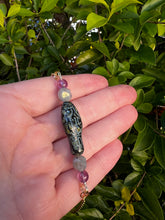 Load image into Gallery viewer, Snake Bracelet | Amethyst &amp; Labradorite
