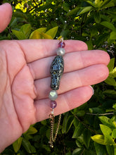Load image into Gallery viewer, Snake Bracelet | Amethyst &amp; Labradorite
