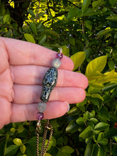 Load image into Gallery viewer, Snake Bracelet | Amethyst &amp; Labradorite
