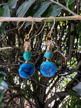 Load image into Gallery viewer, Bird Earrings | Amazonite
