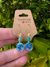 Load image into Gallery viewer, Bird Earrings | Amazonite
