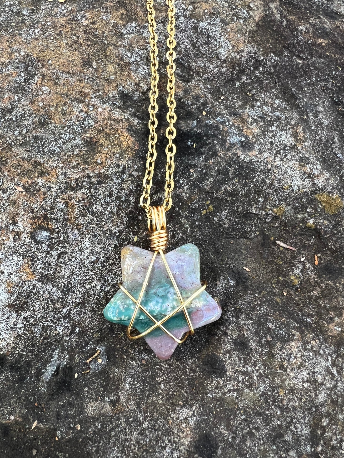 Ocean Jasper Pendant