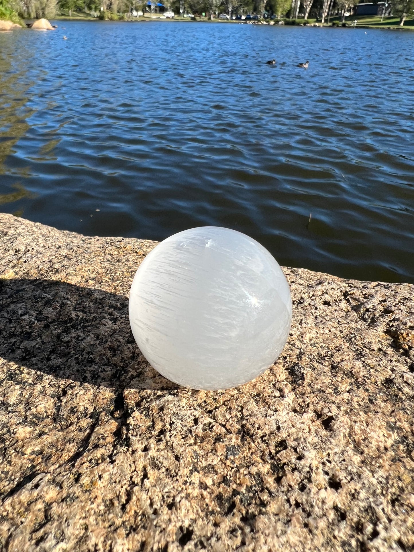 Selenite Sphere