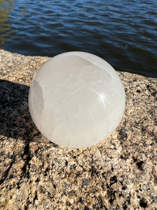 Selenite Sphere