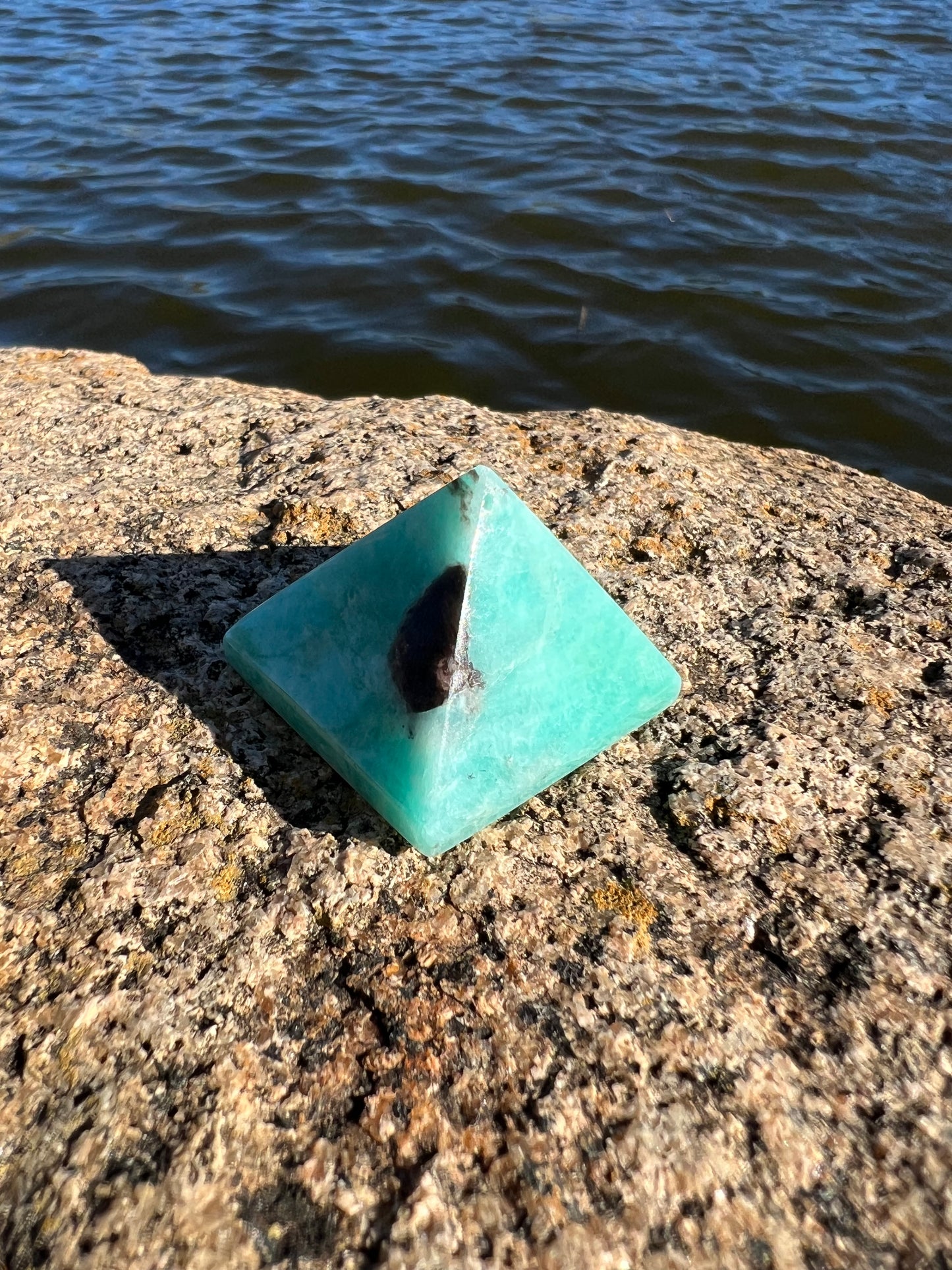 Amazonite Pyramid