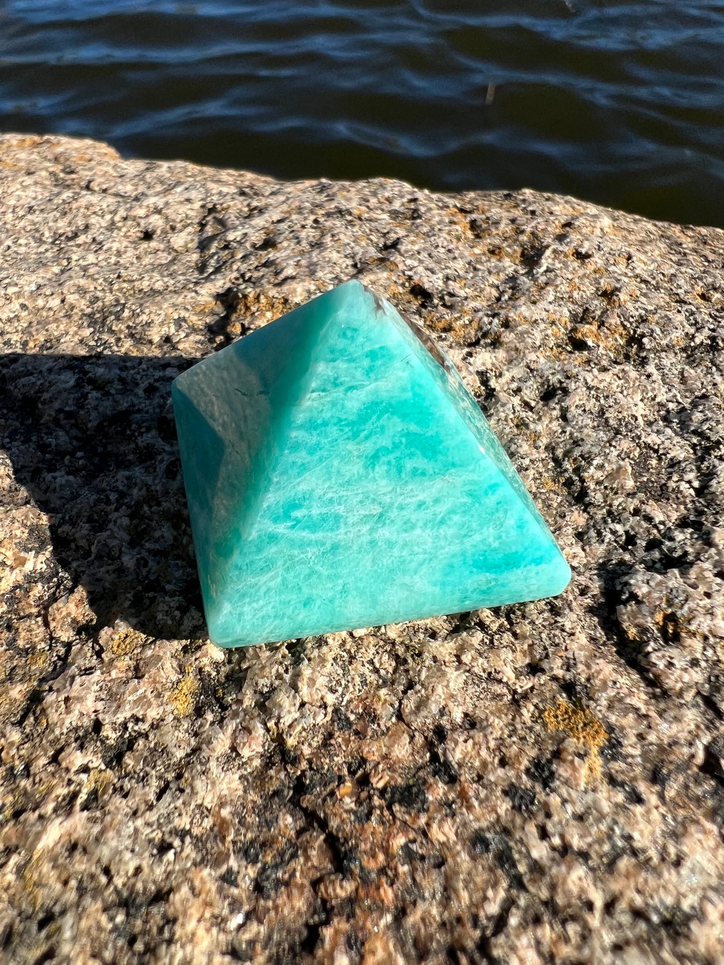 Amazonite Pyramid