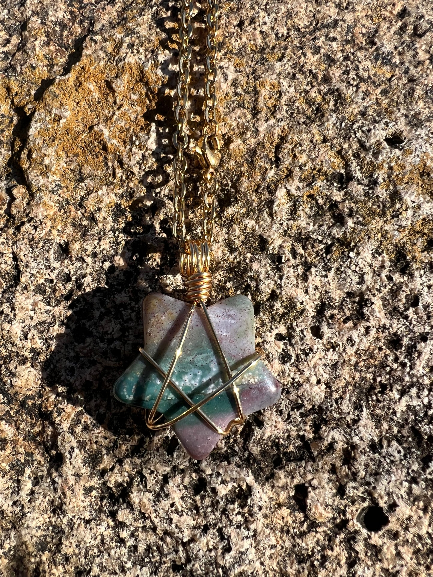 Ocean Jasper Pendant