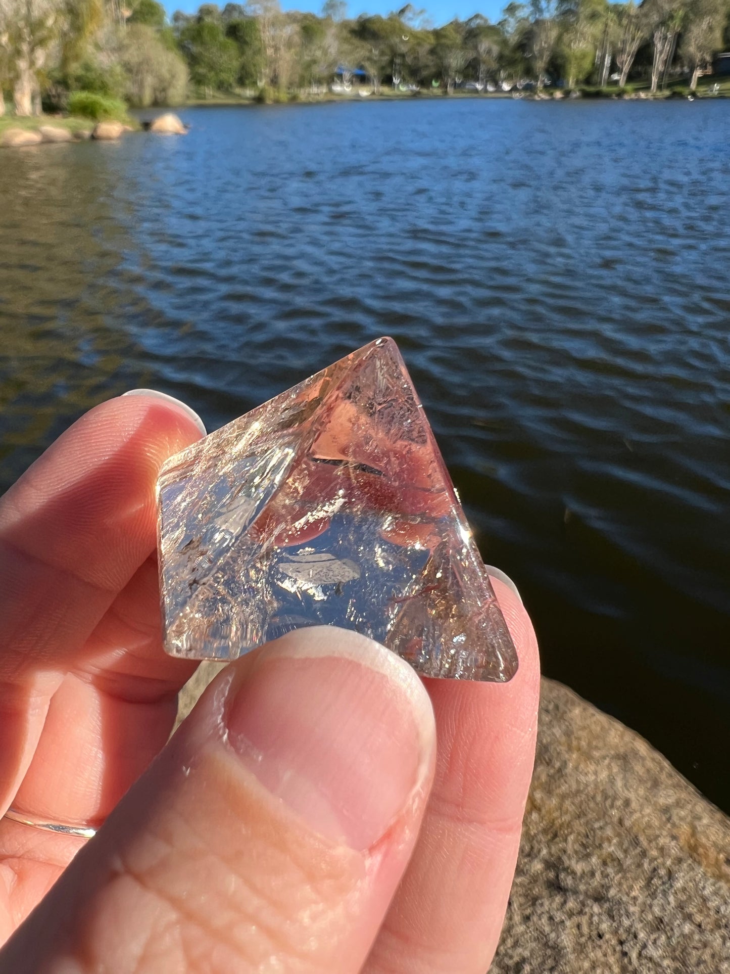 Smokey Quartz Pyramid