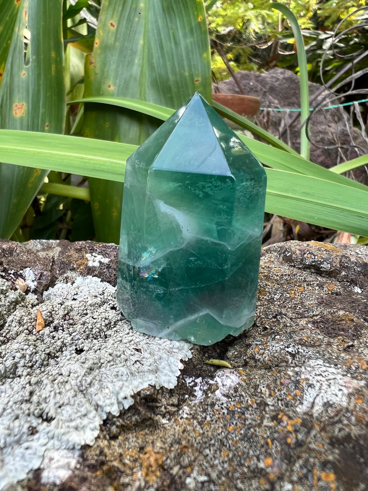 Green Fluorite Tower
