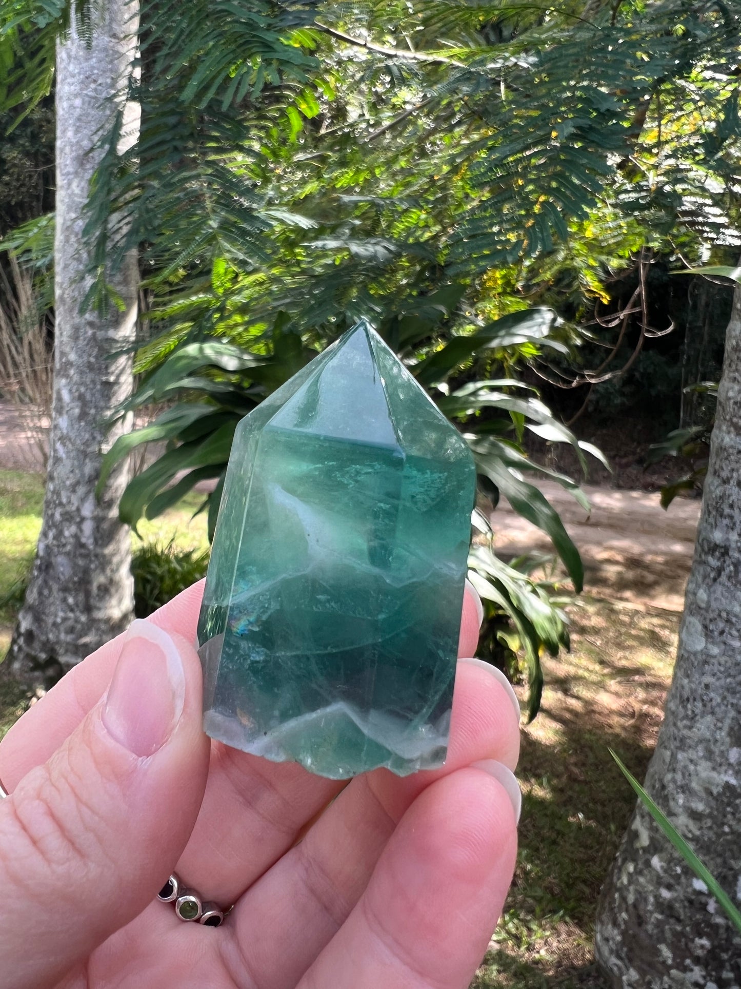 Green Fluorite Tower