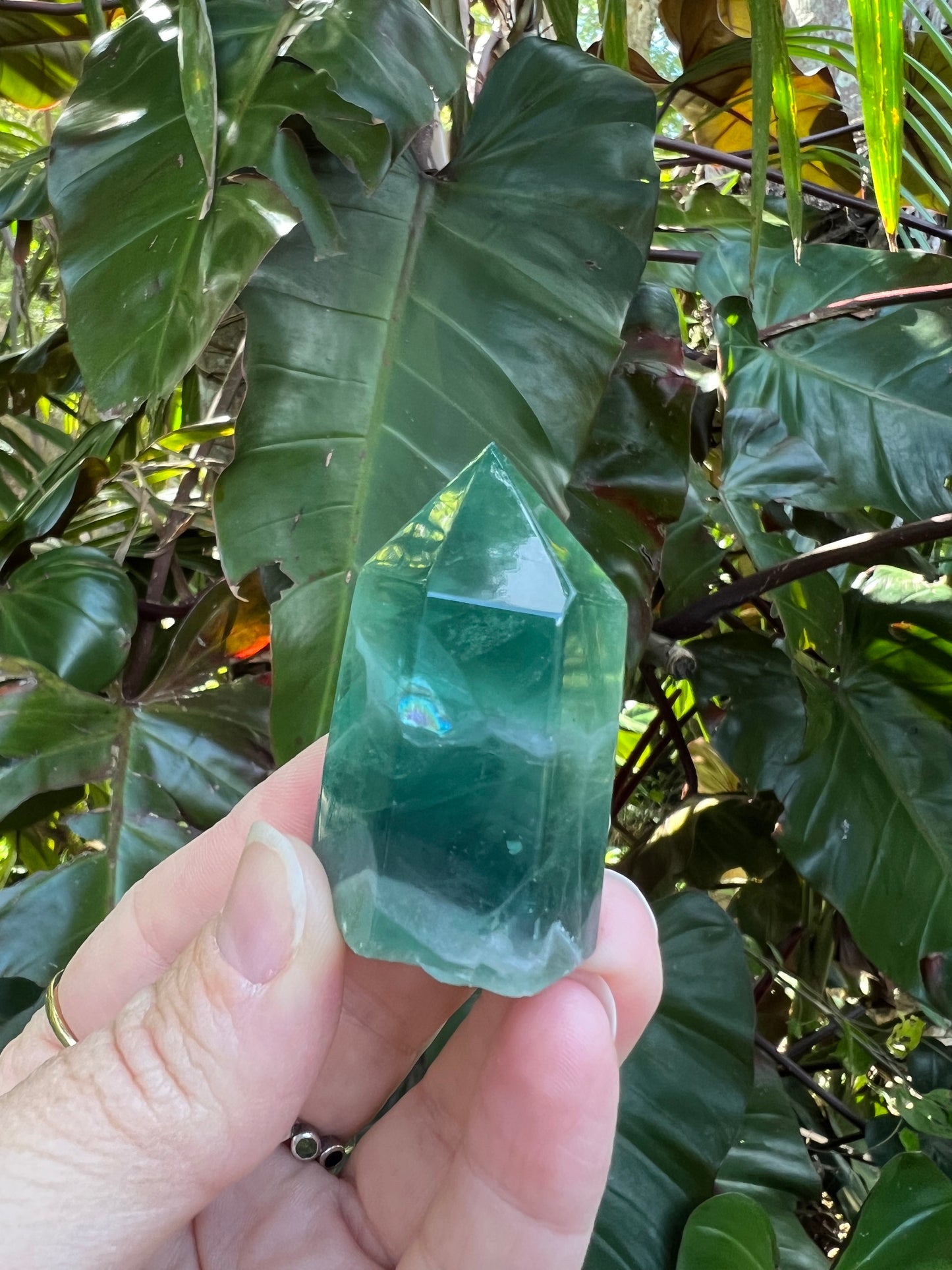Green Fluorite Tower