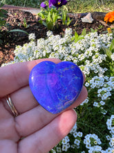 Load image into Gallery viewer, Purple Howlite Heart
