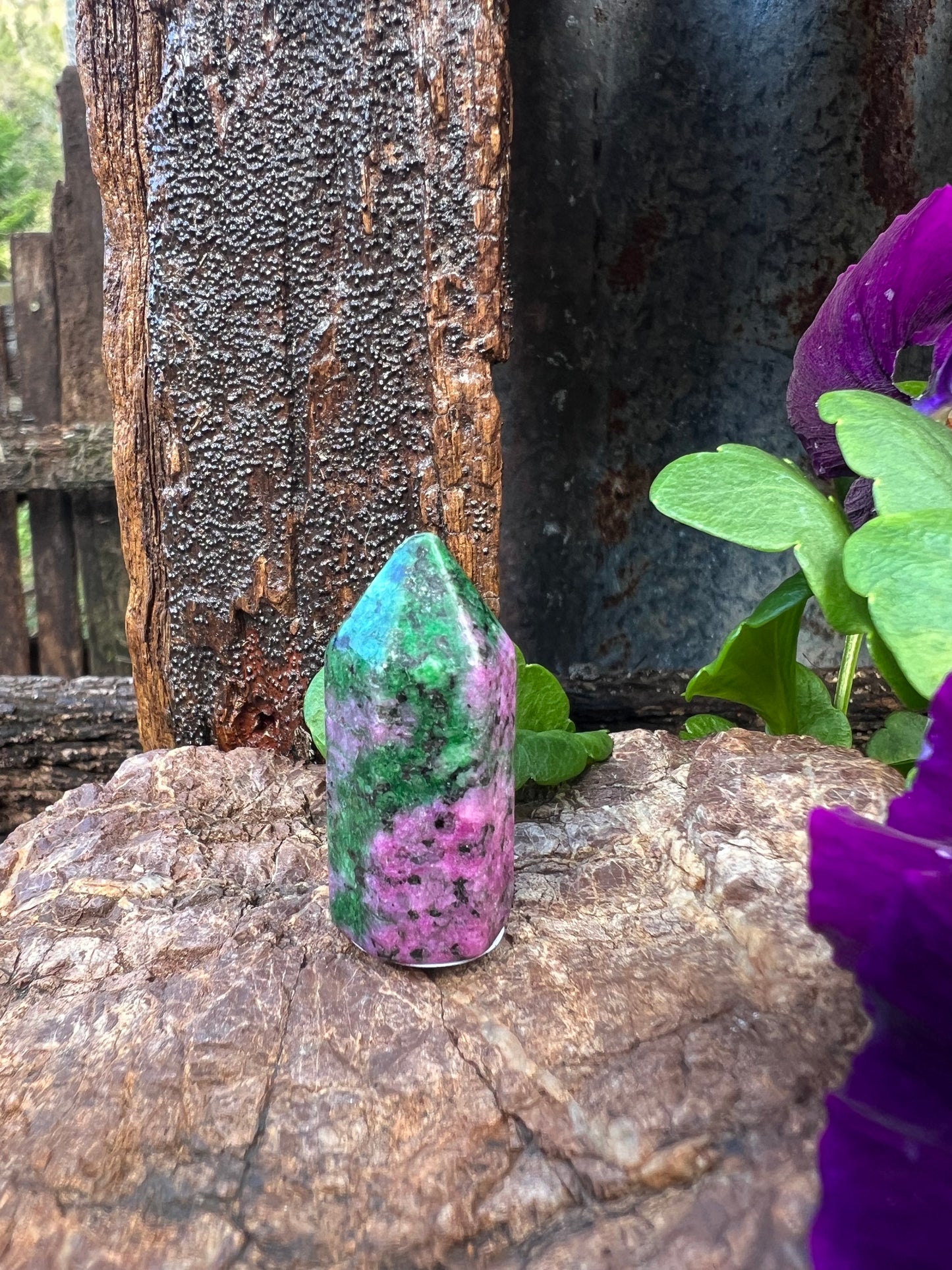 Ruby Zoisite Mini Tower