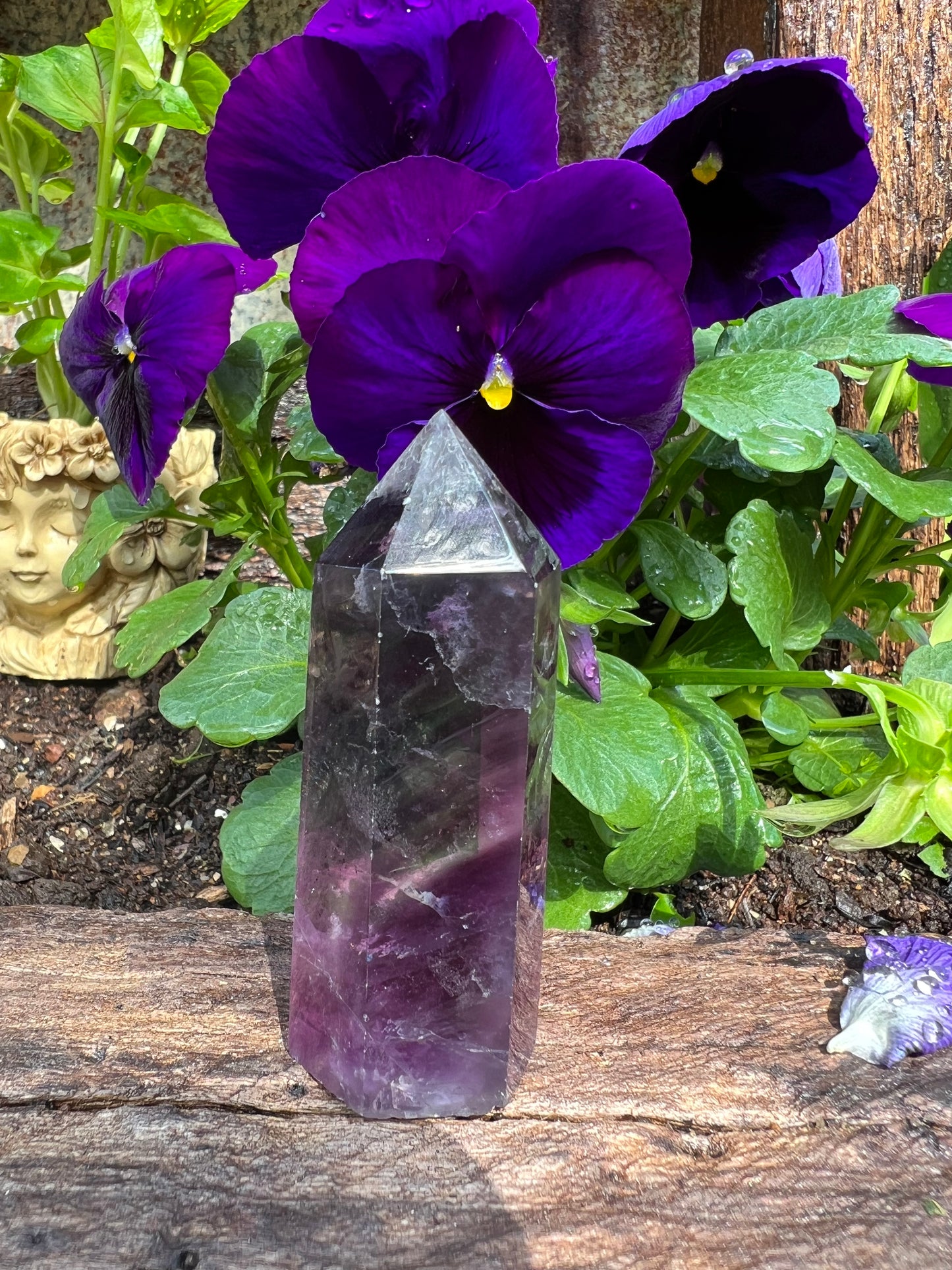 Rainbow Fluorite Tower