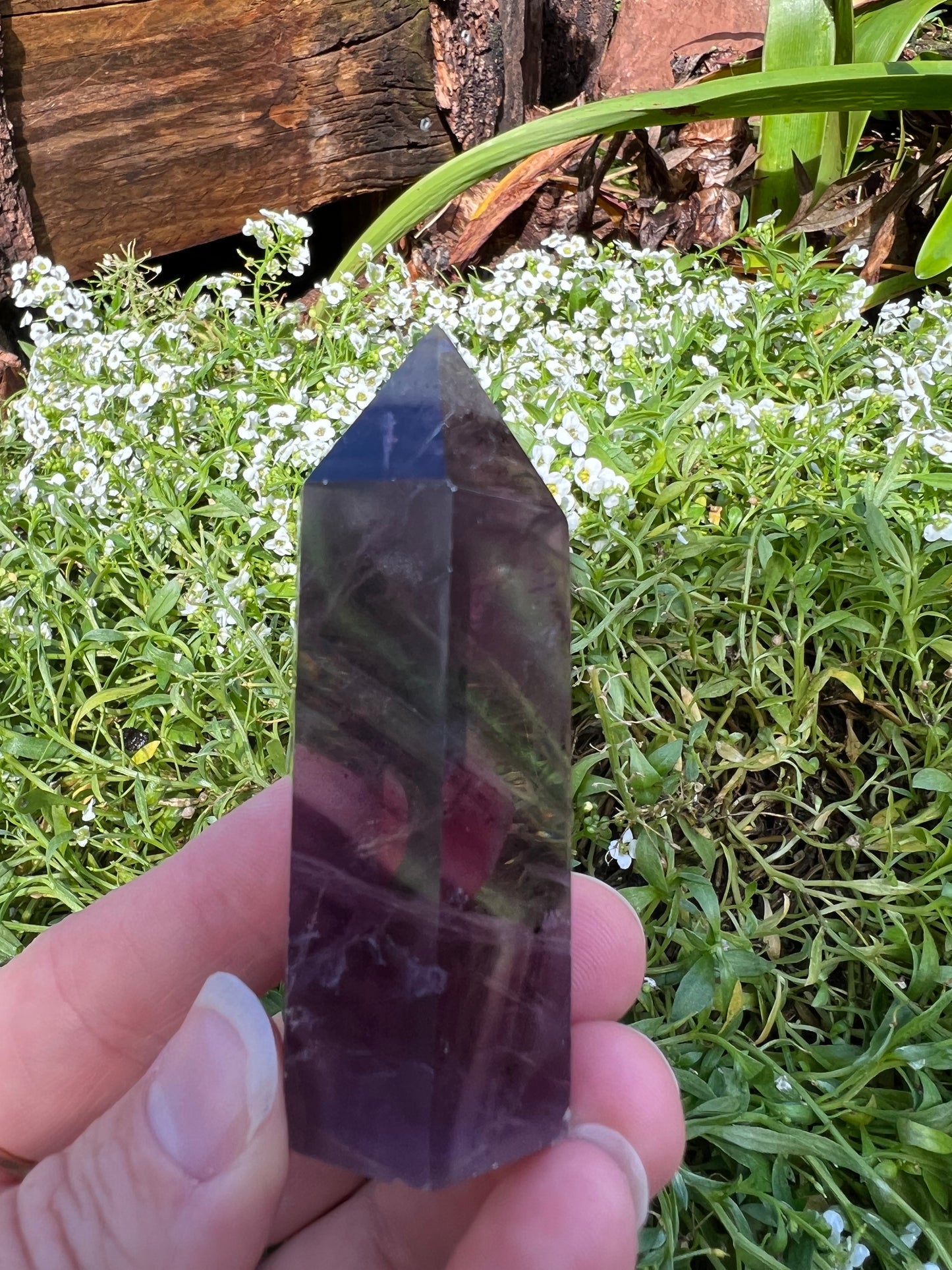 Rainbow Fluorite Tower
