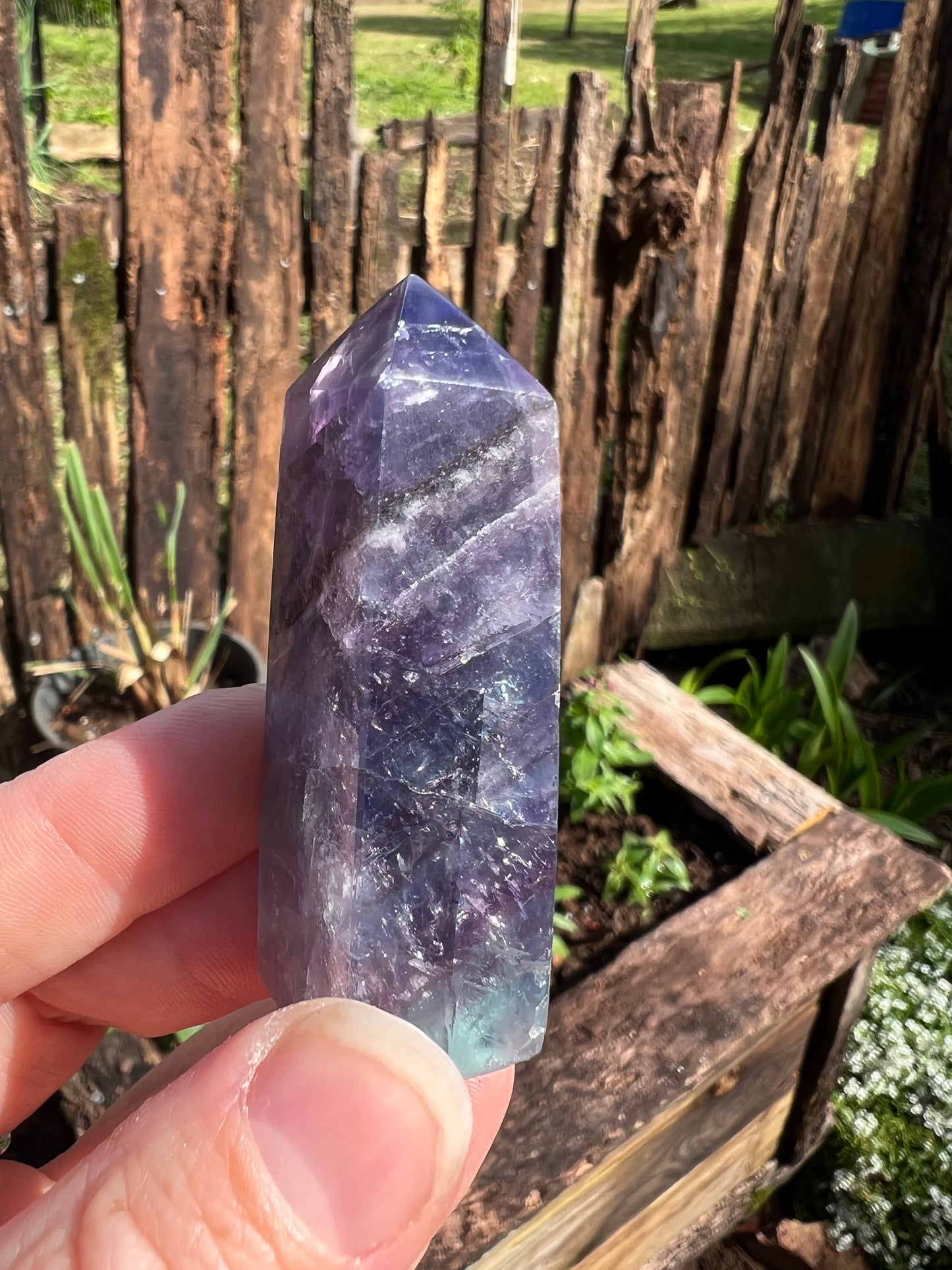 Galaxy Pyrite Fluorite Tower