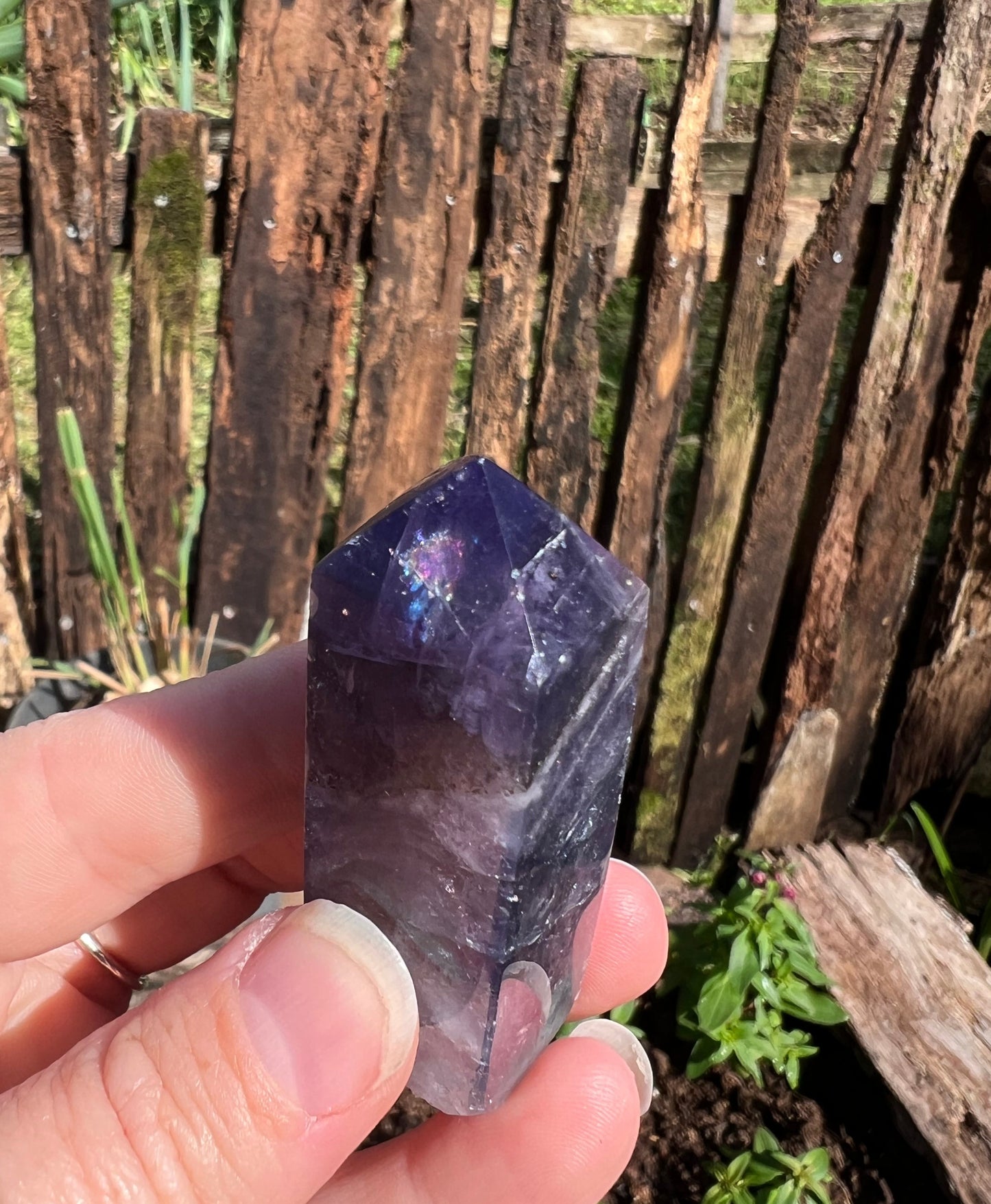 Galaxy Pyrite Fluorite Tower