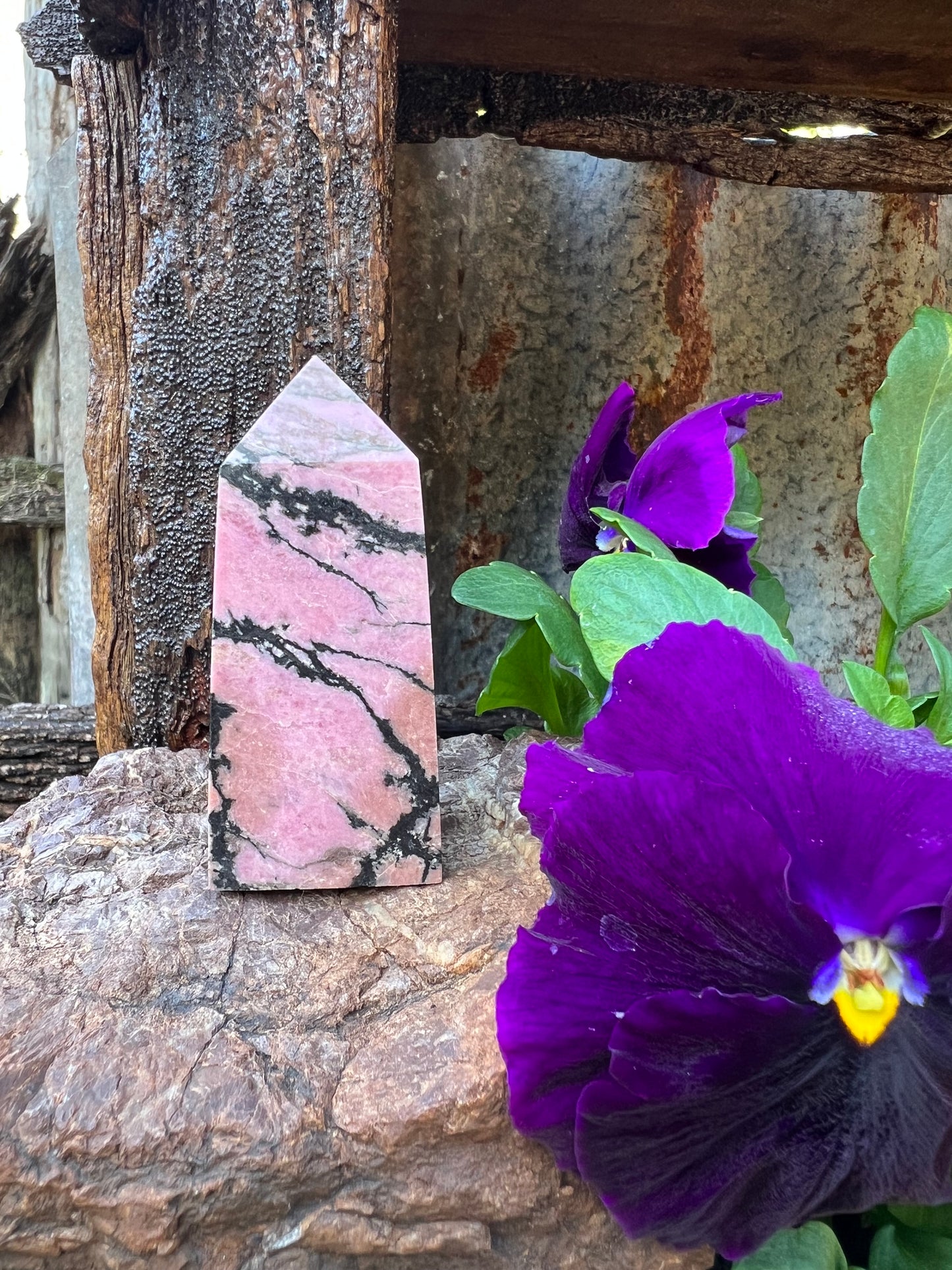 Rhodonite Tower