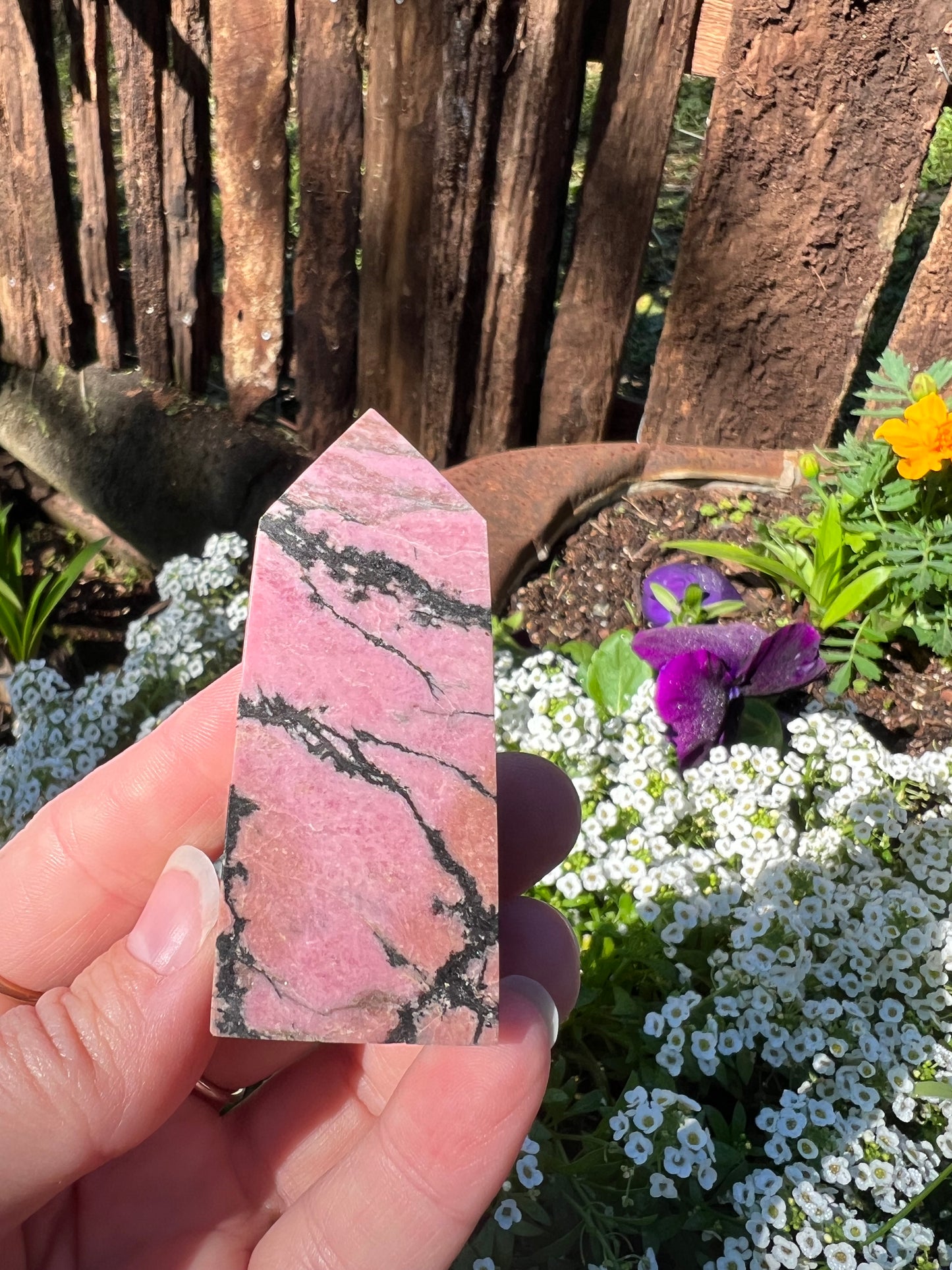 Rhodonite Tower