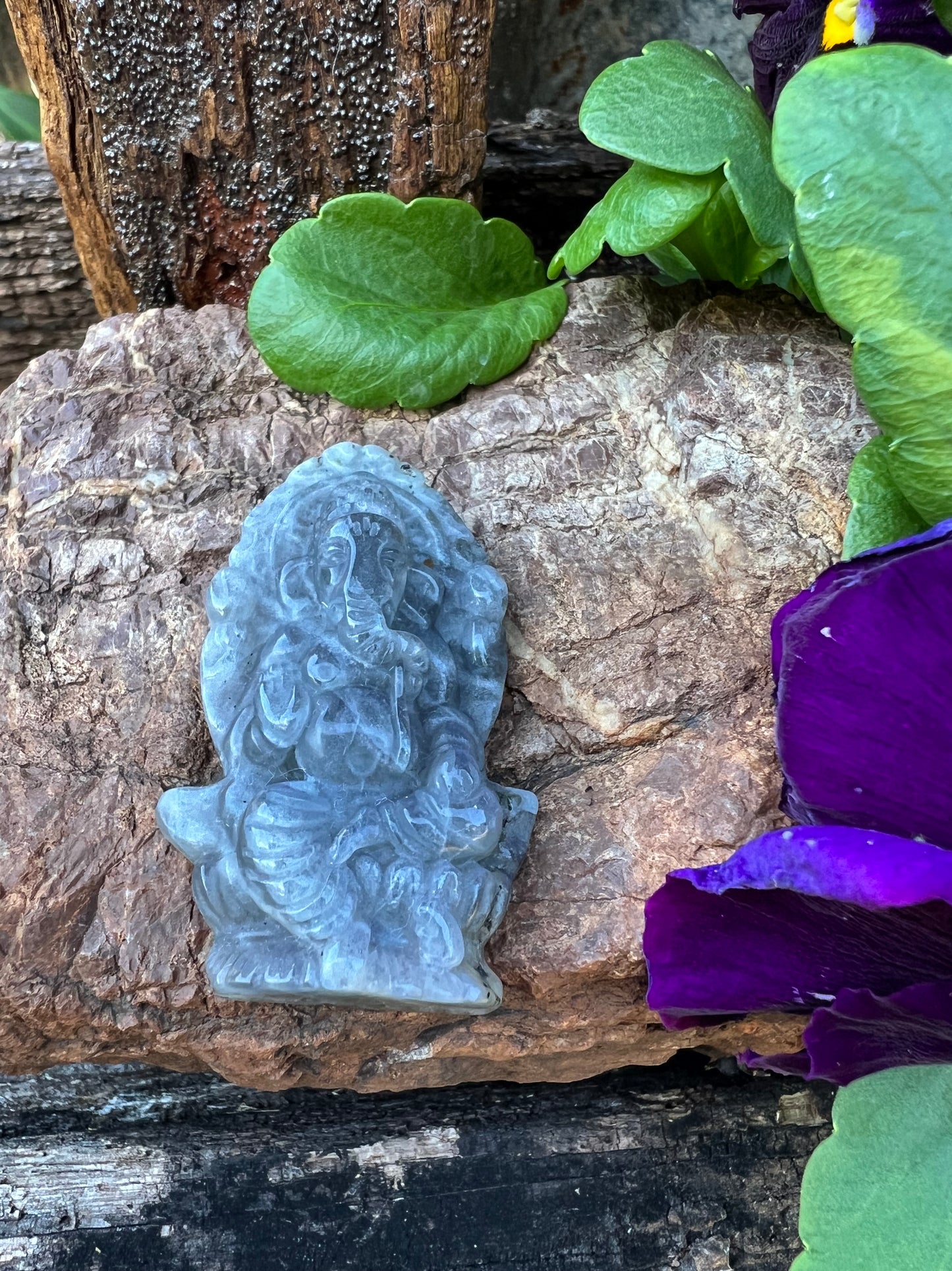 Labradorite Ganesha
