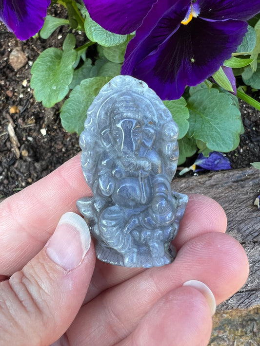 Labradorite Ganesha