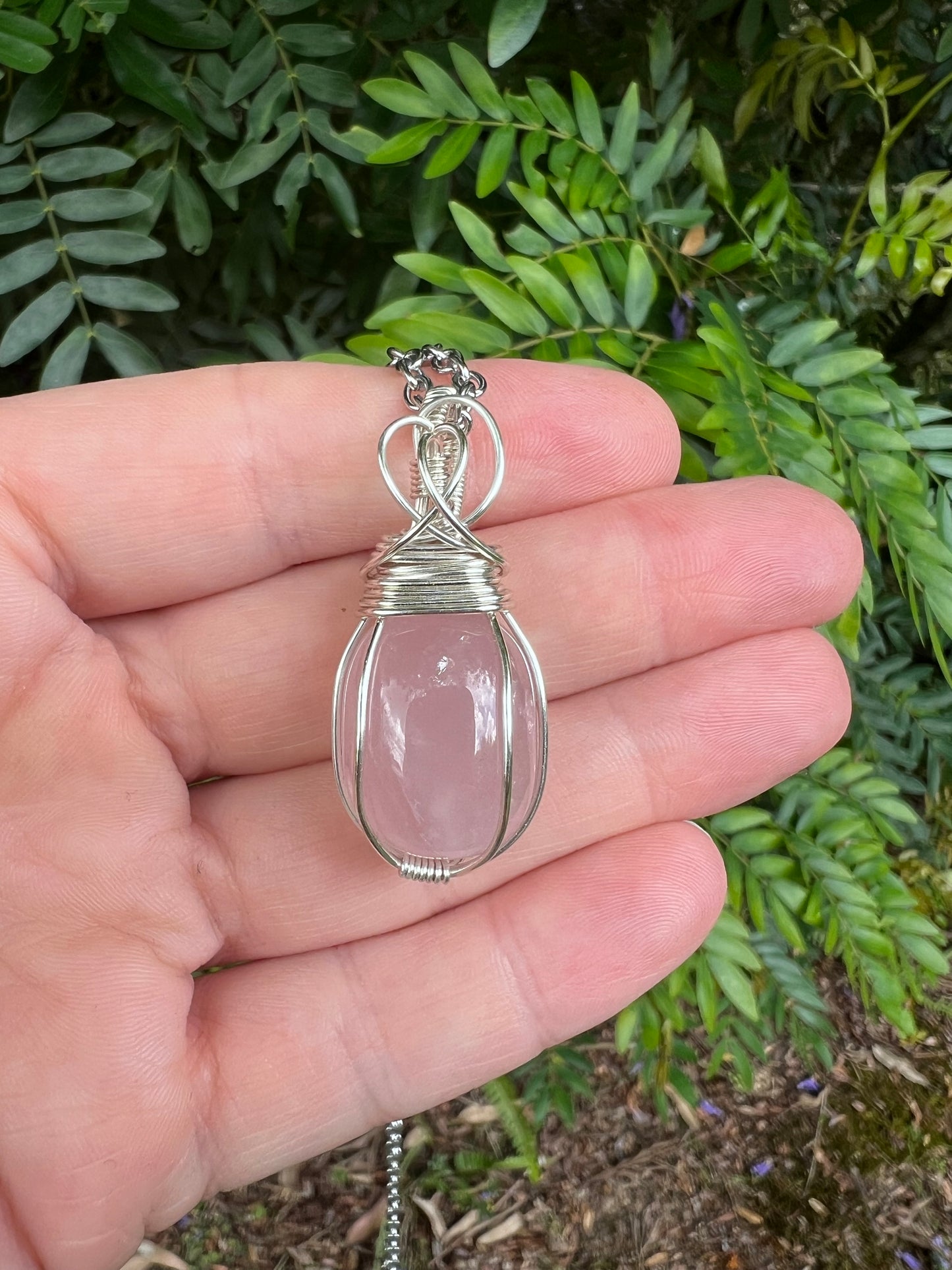 Rose Quartz Pendant