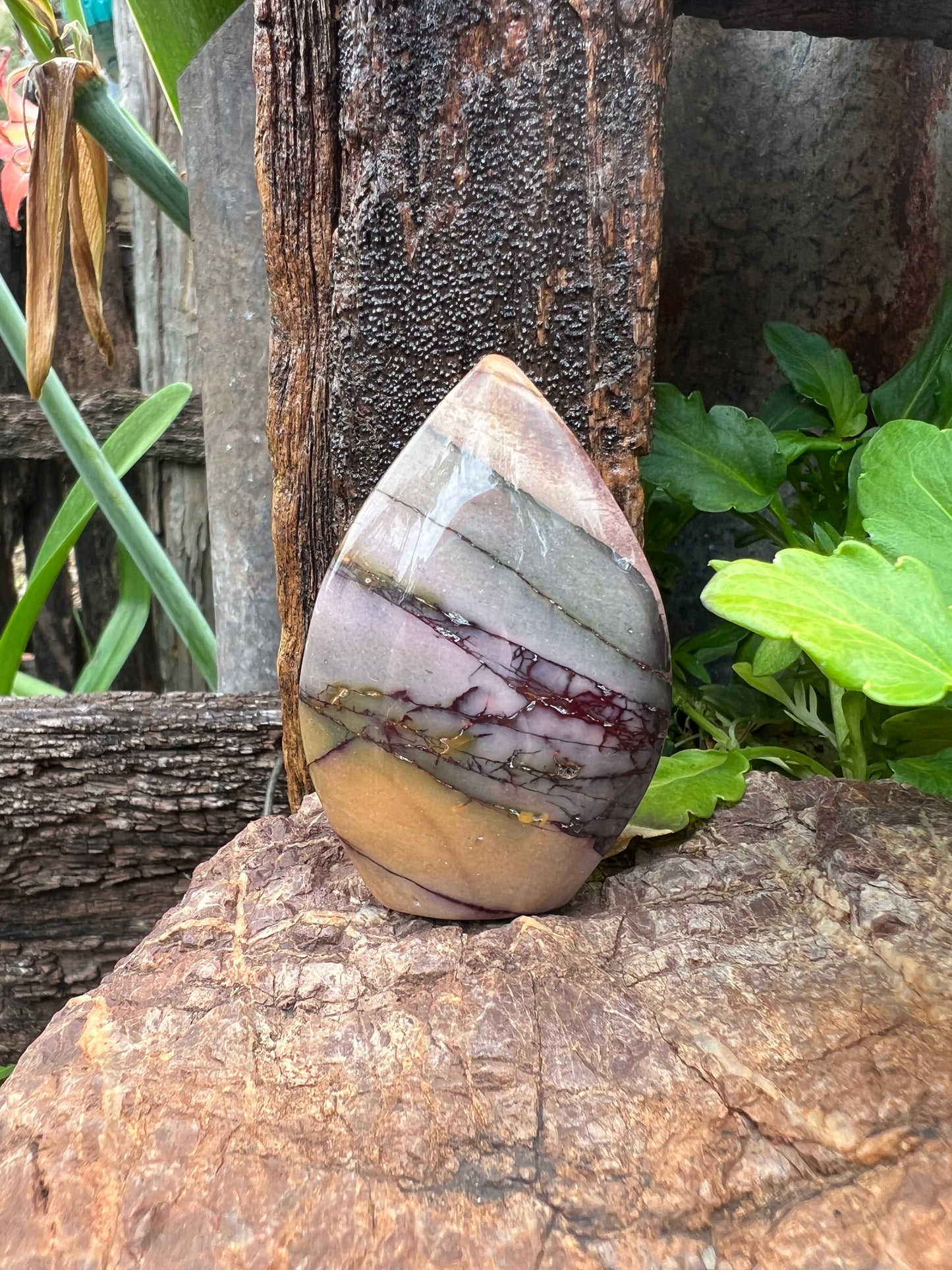 Mookaite Flame