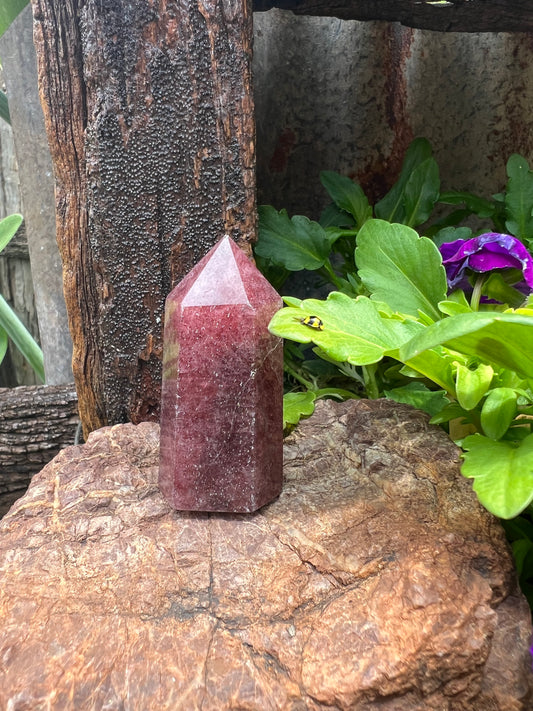 Strawberry Quartz Tower