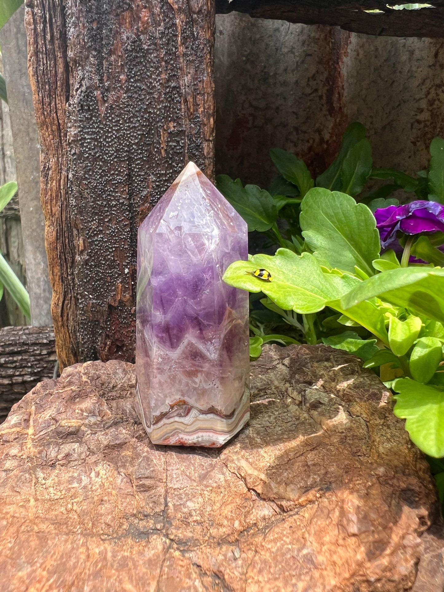 Amethyst Agate Tower