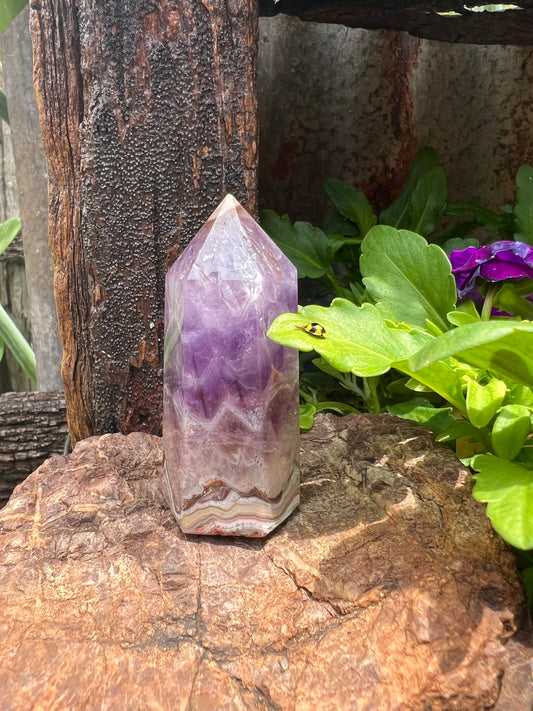 Amethyst Agate Tower