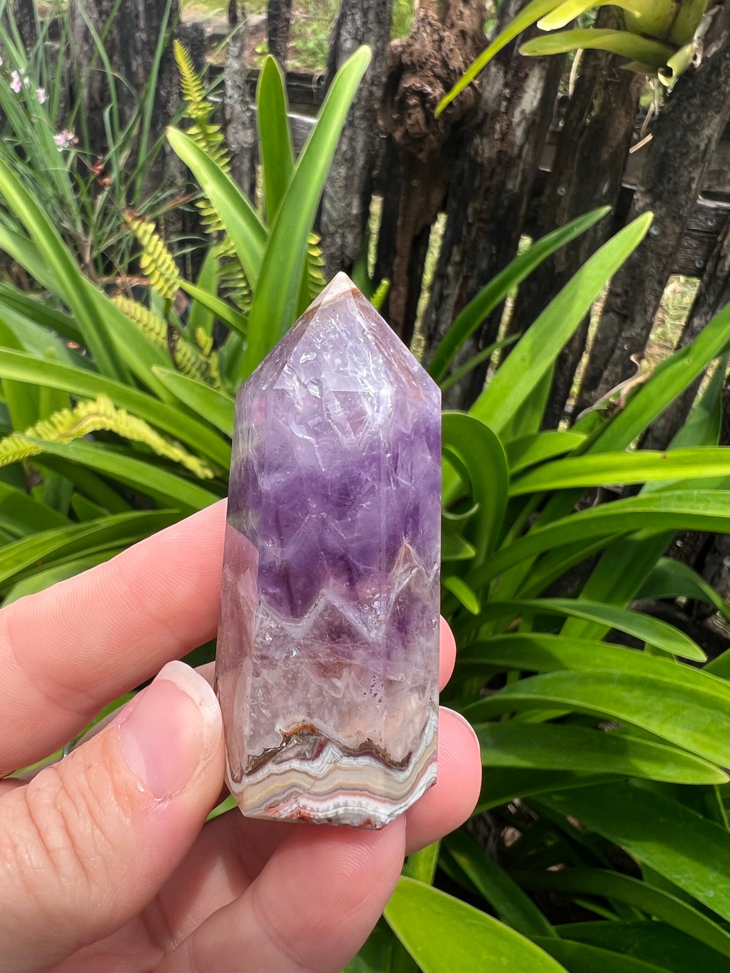 Amethyst Agate Tower