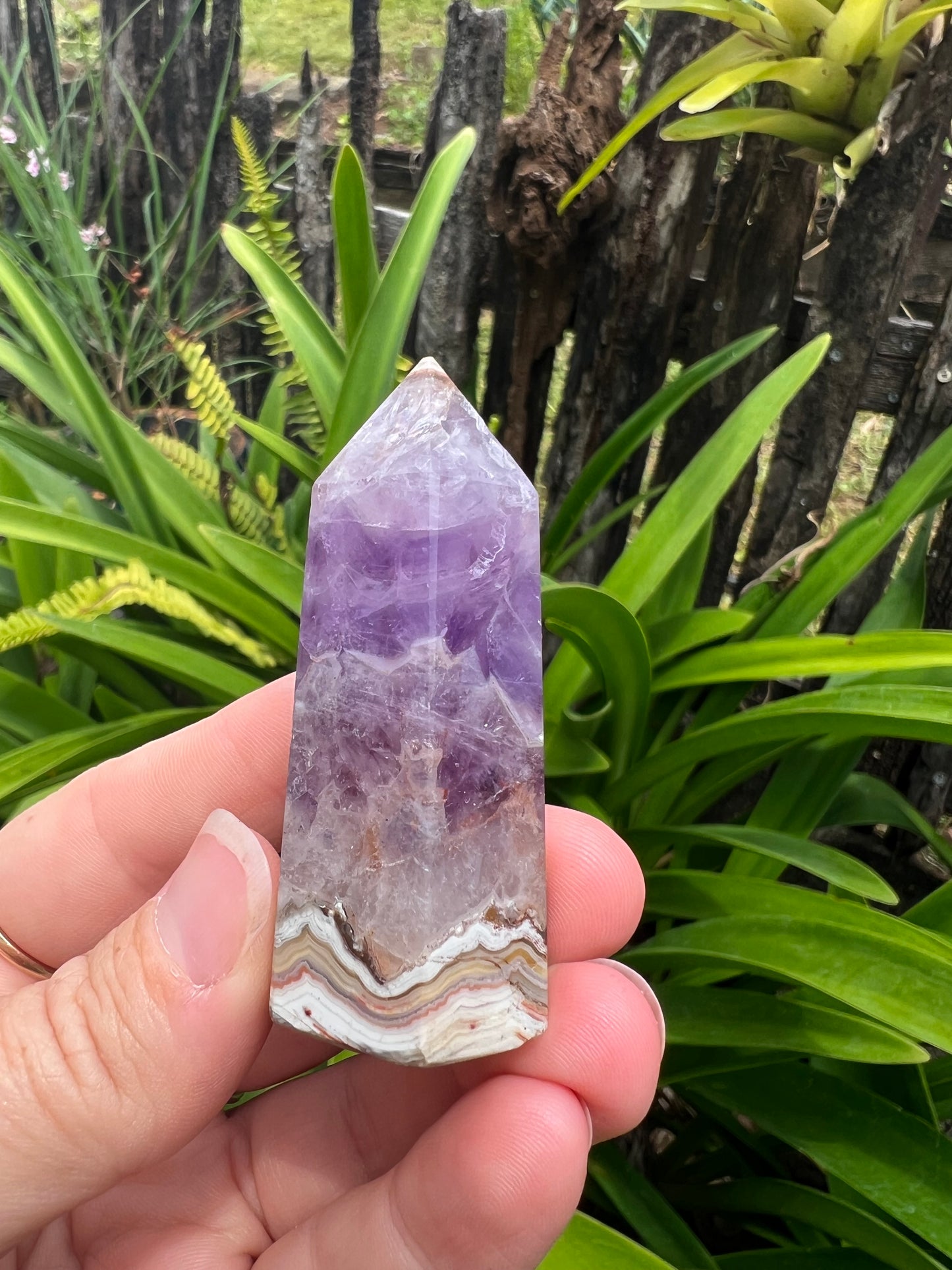 Amethyst Agate Tower