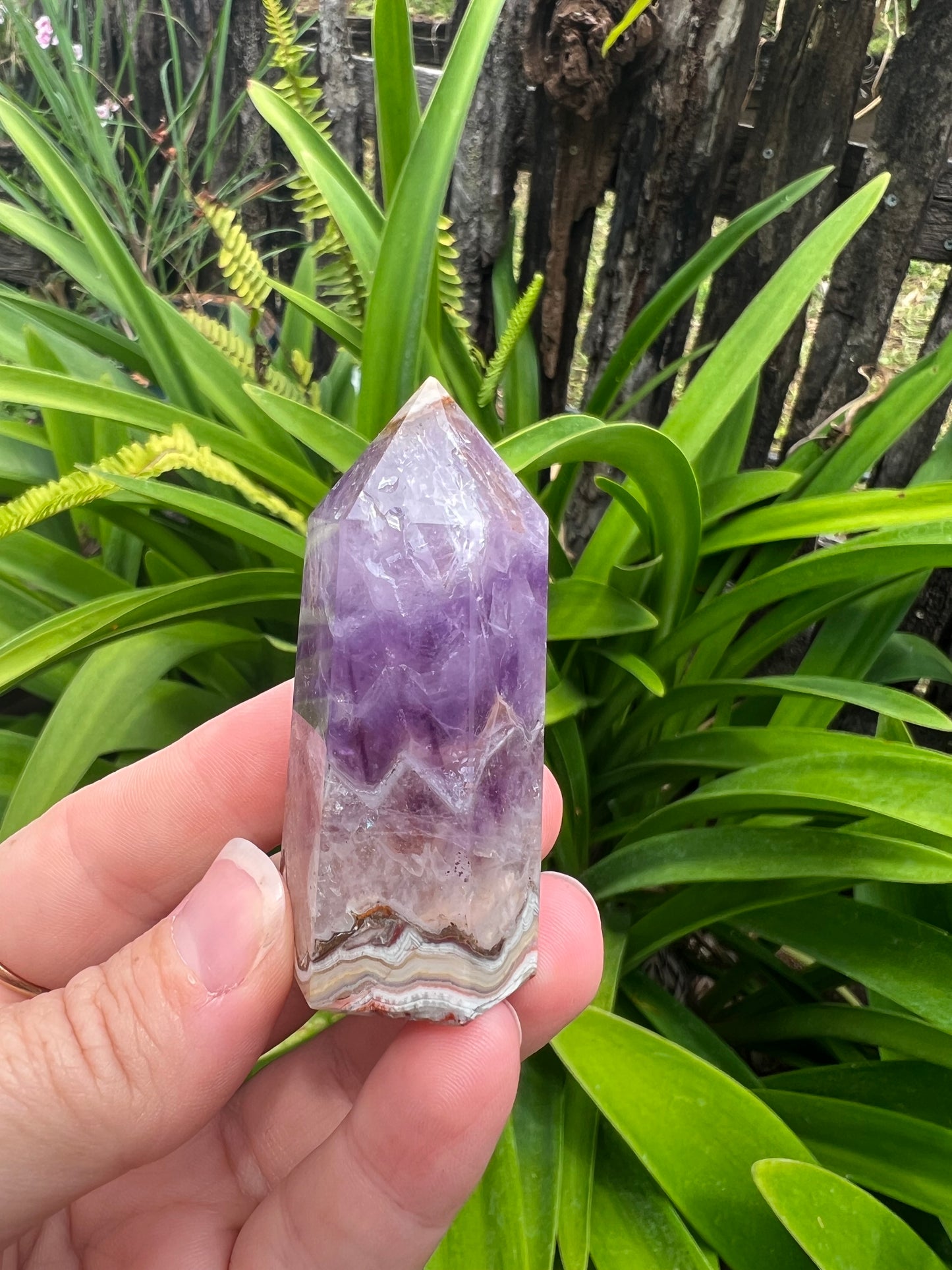 Amethyst Agate Tower