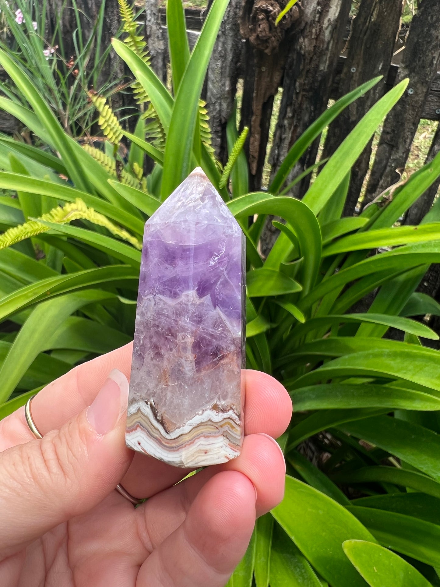 Amethyst Agate Tower
