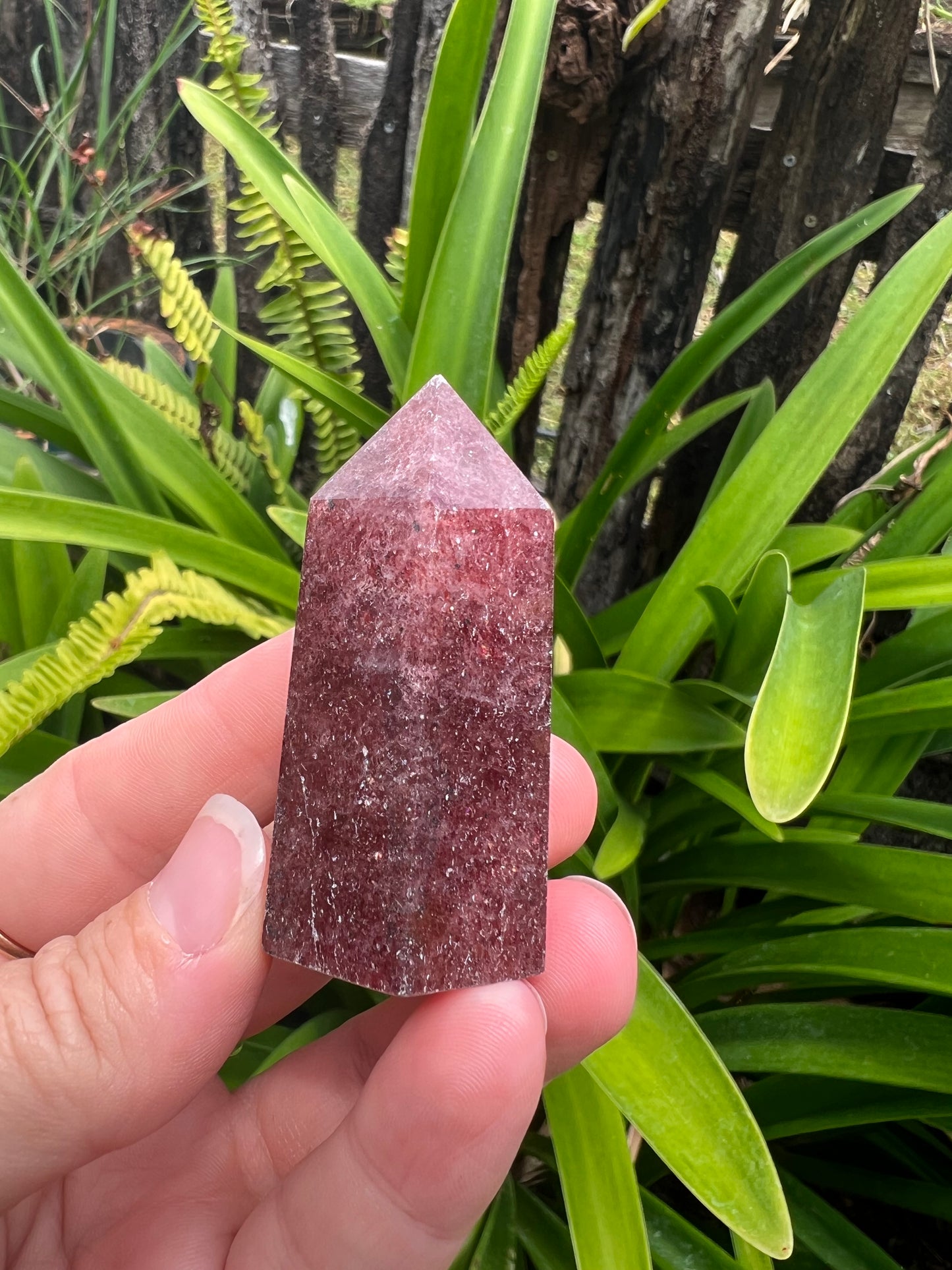 Strawberry Quartz Tower