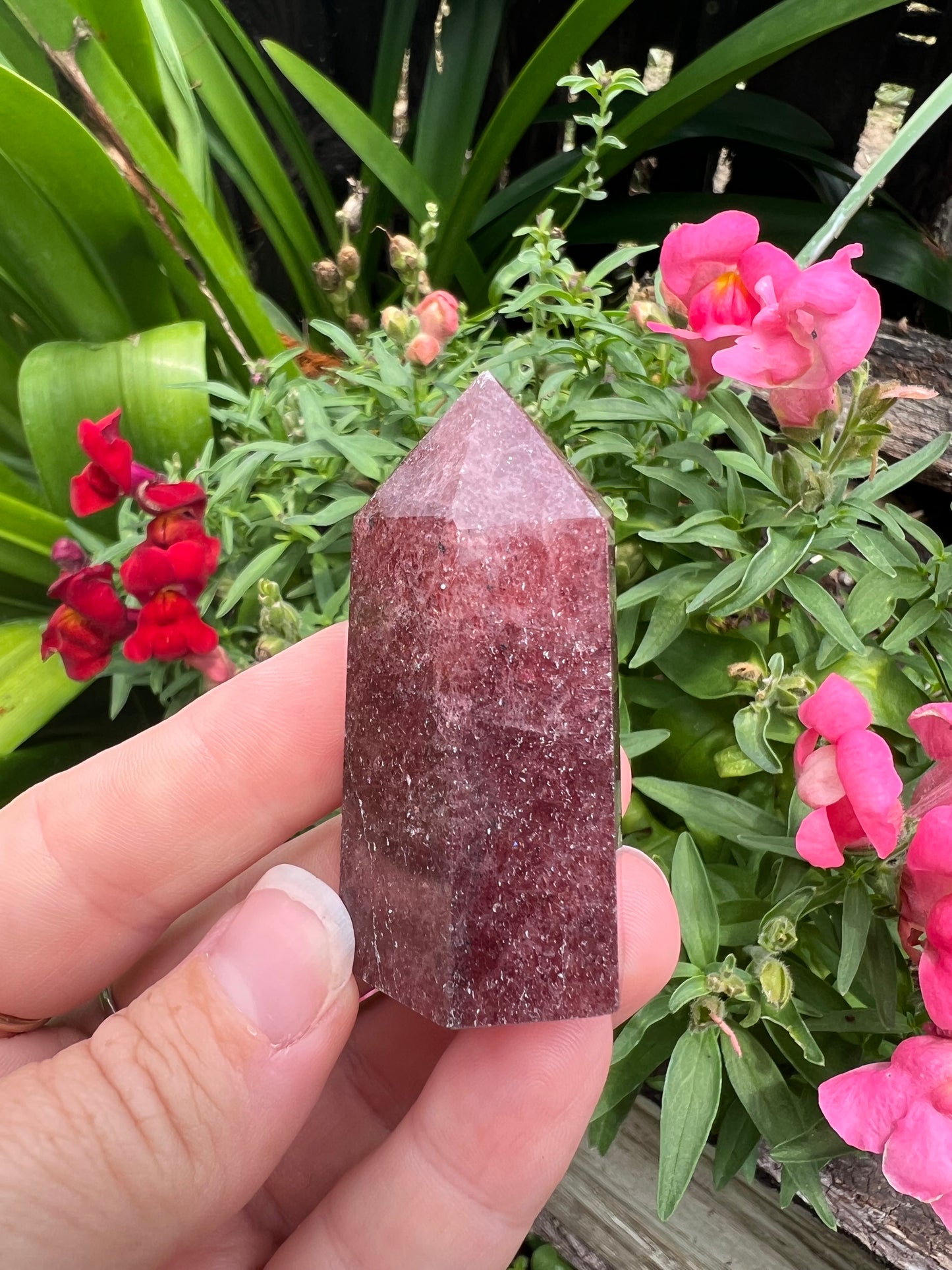 Strawberry Quartz Tower