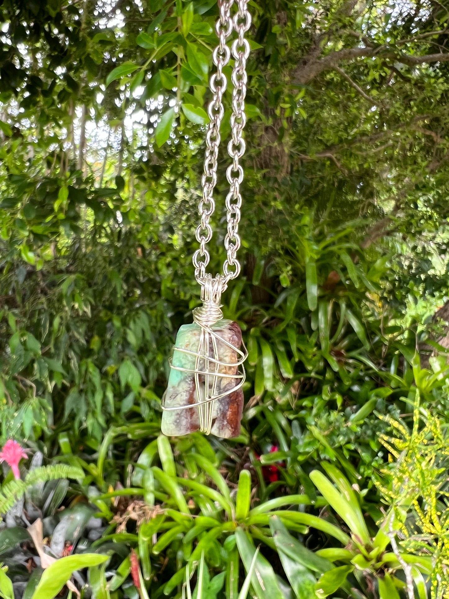 Australian Chrysoprase Pendant