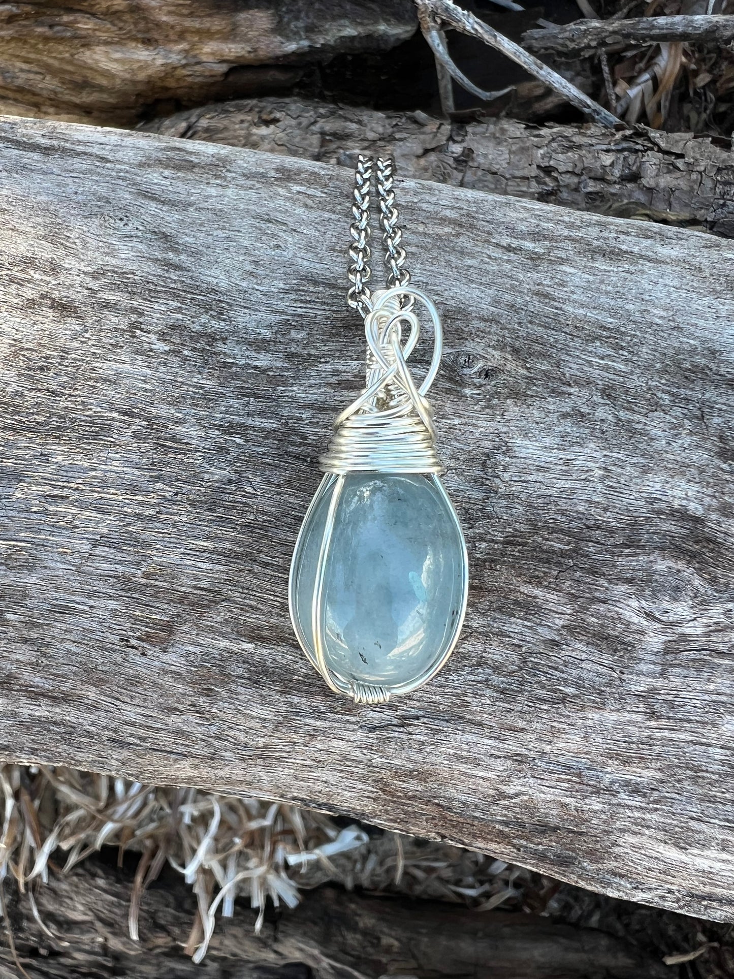 Gorgeous Aquamarine Pendant