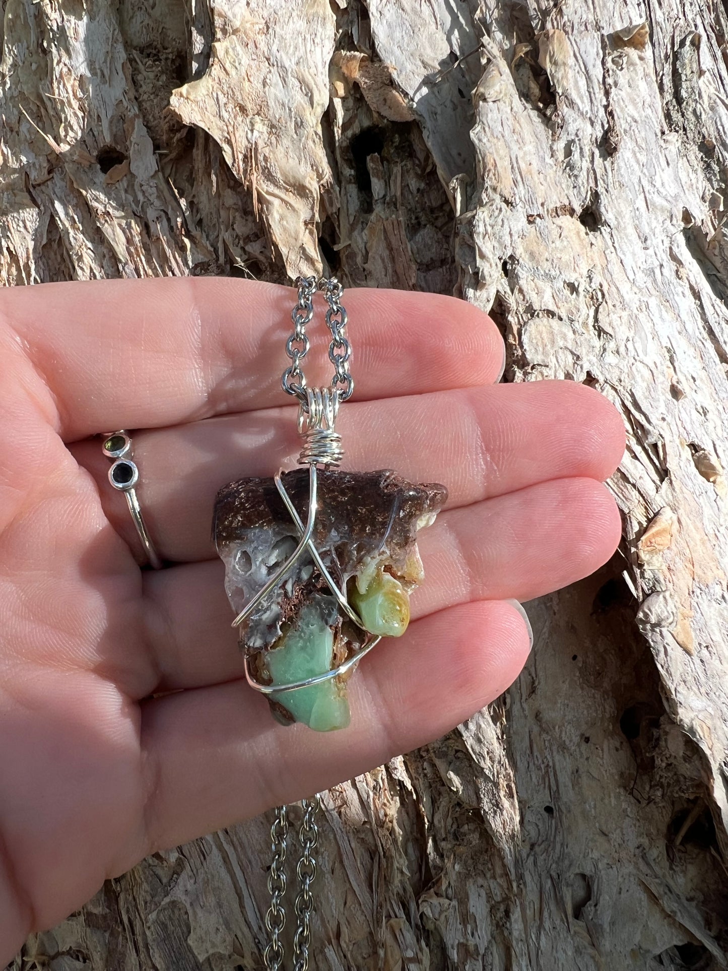 Australian Chrysoprase Pendant