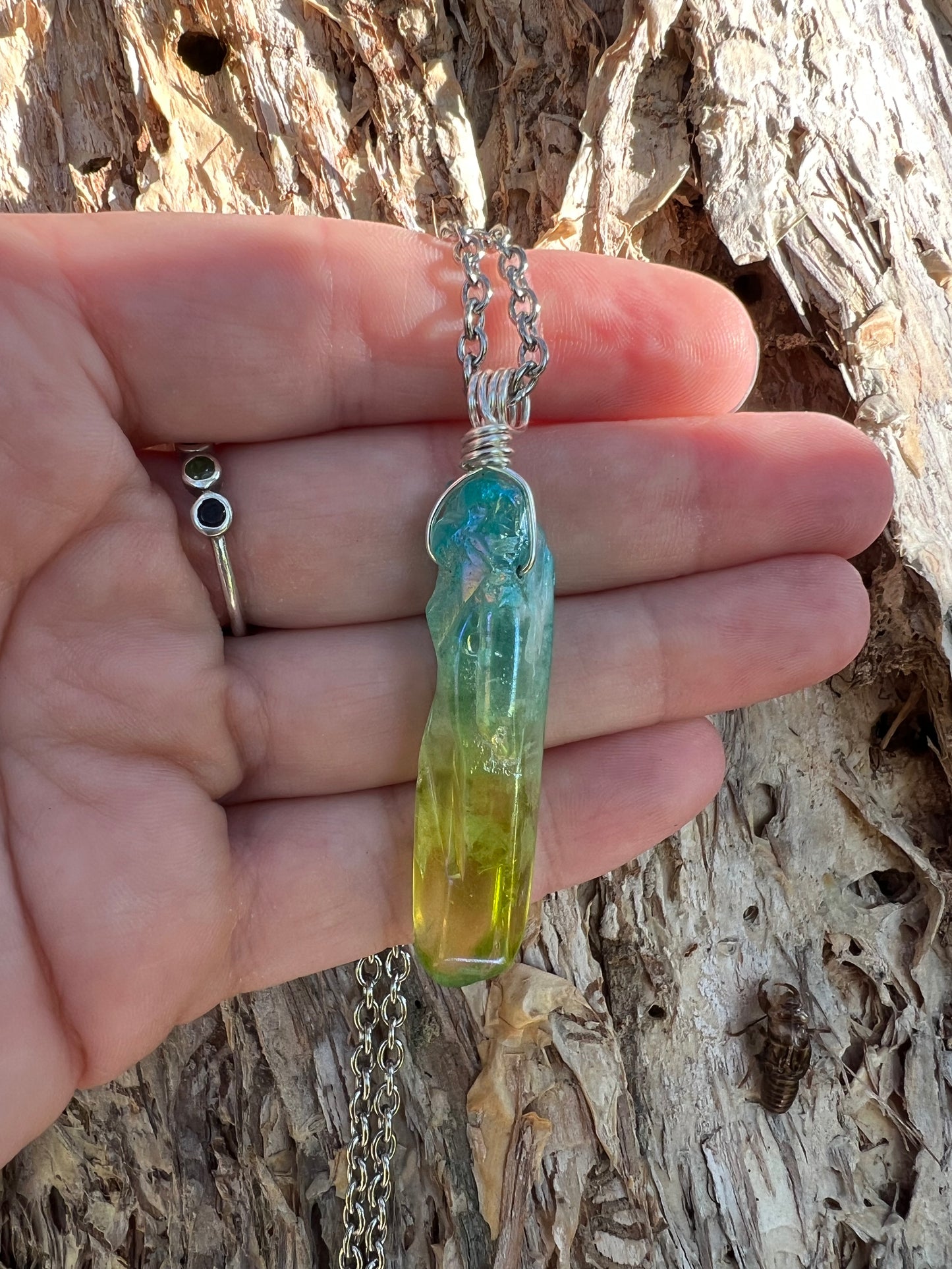 Aqua Aura Quartz