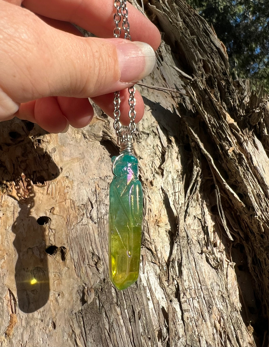 Aqua Aura Quartz