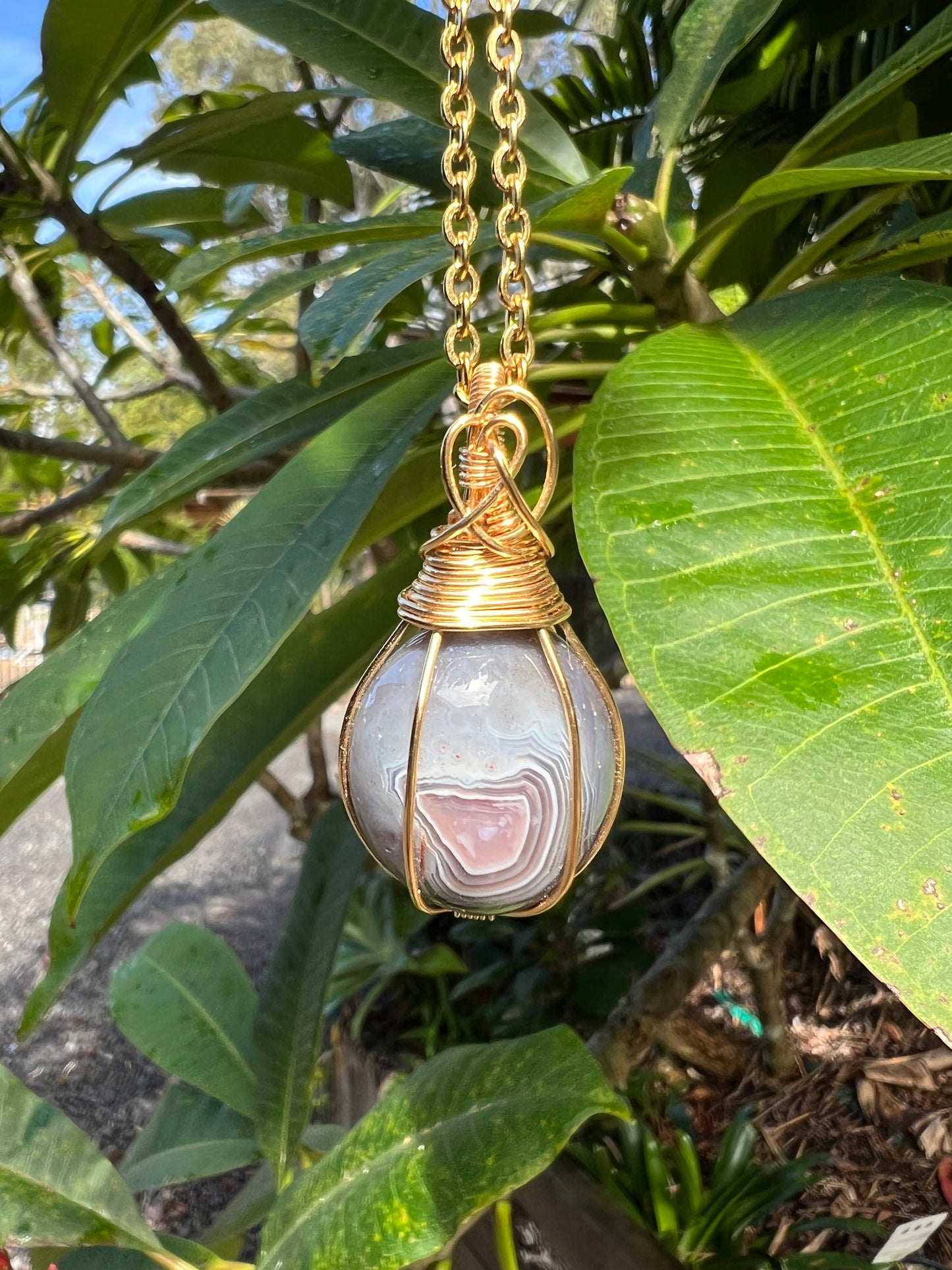Botswana Agate Pendant