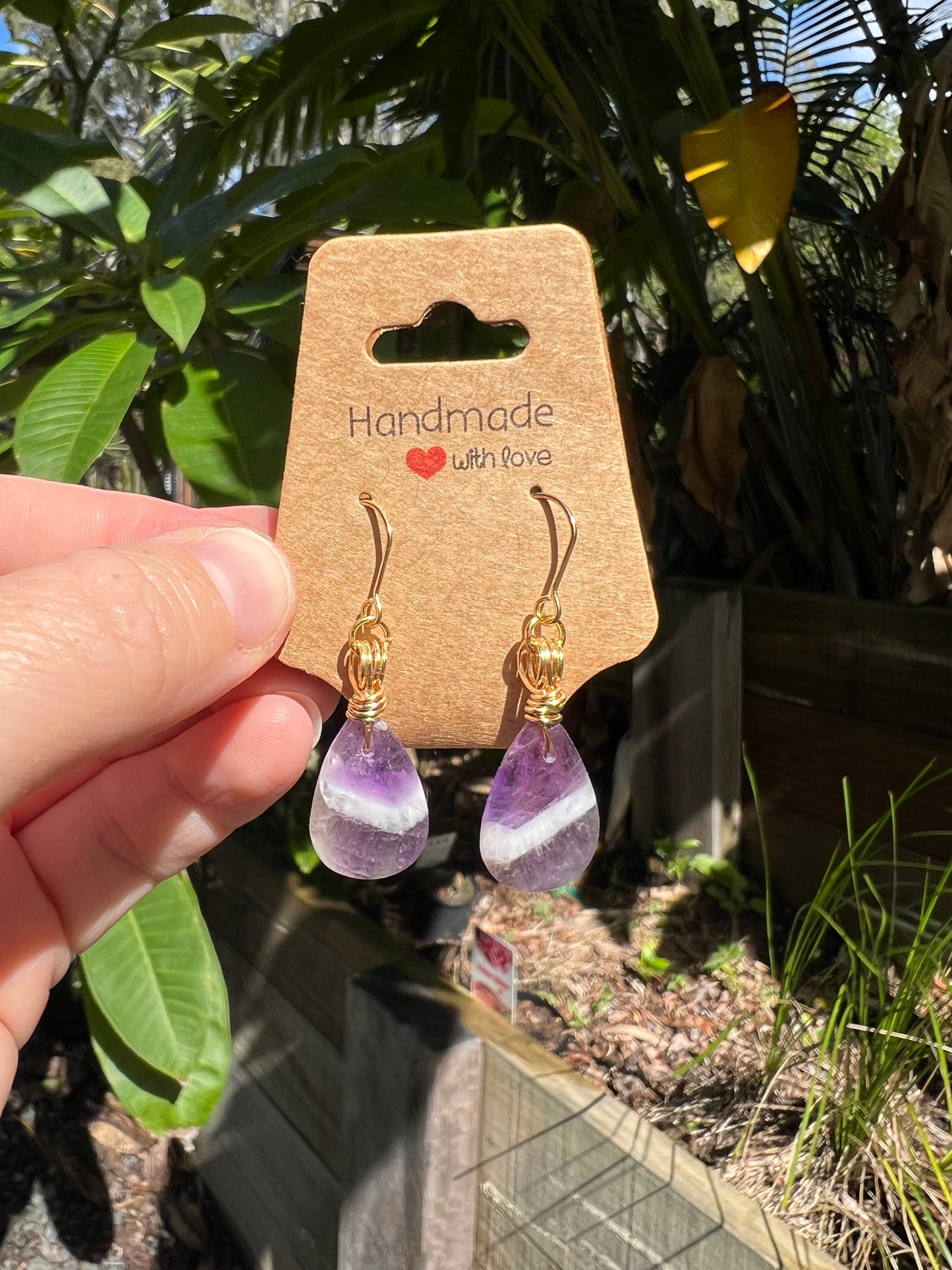 Nurturing Amethyst Earrings