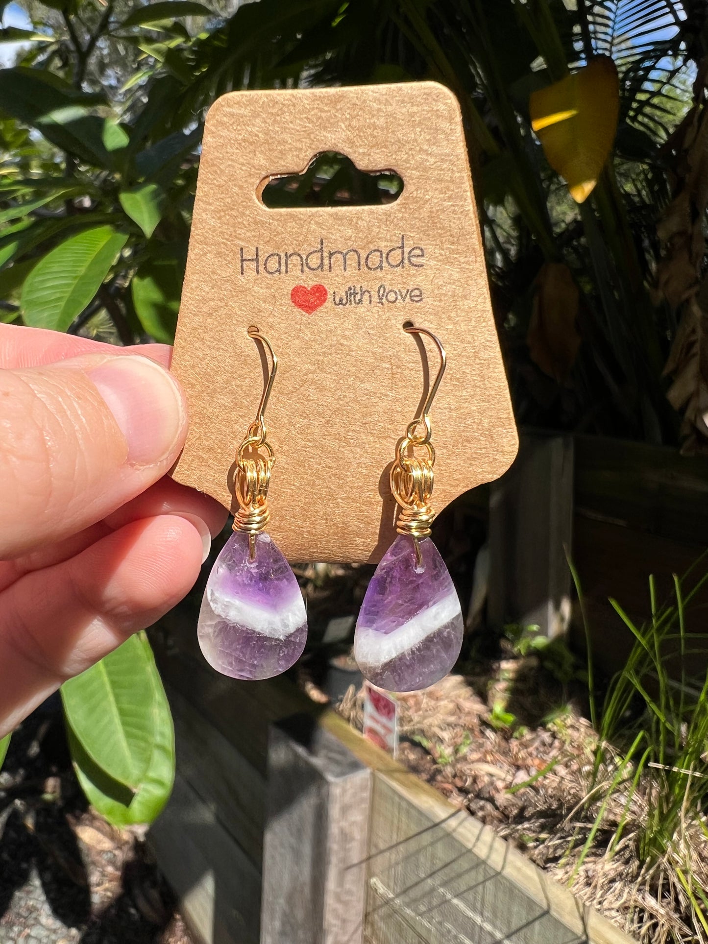 Nurturing Amethyst Earrings