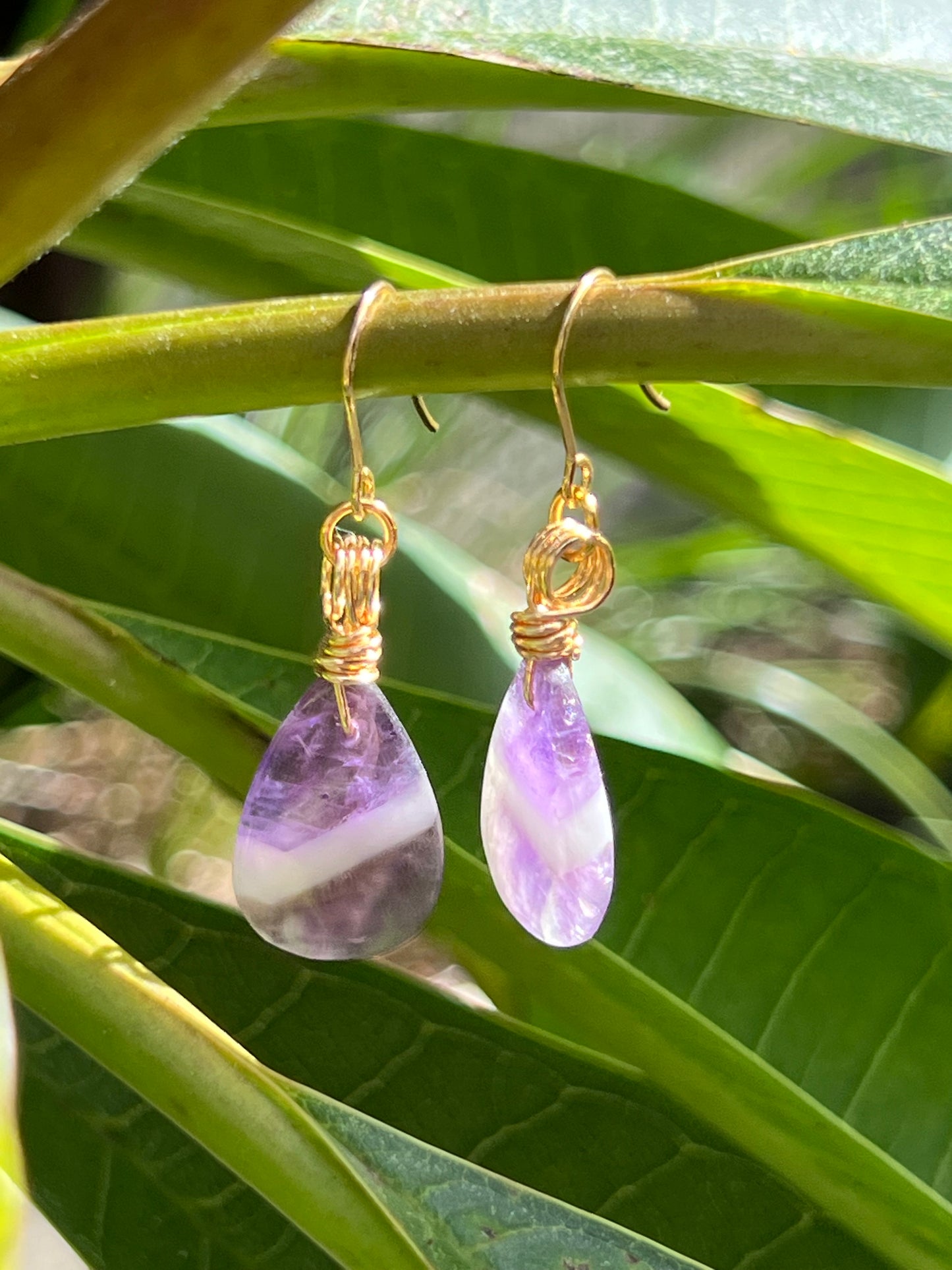 Nurturing Amethyst Earrings