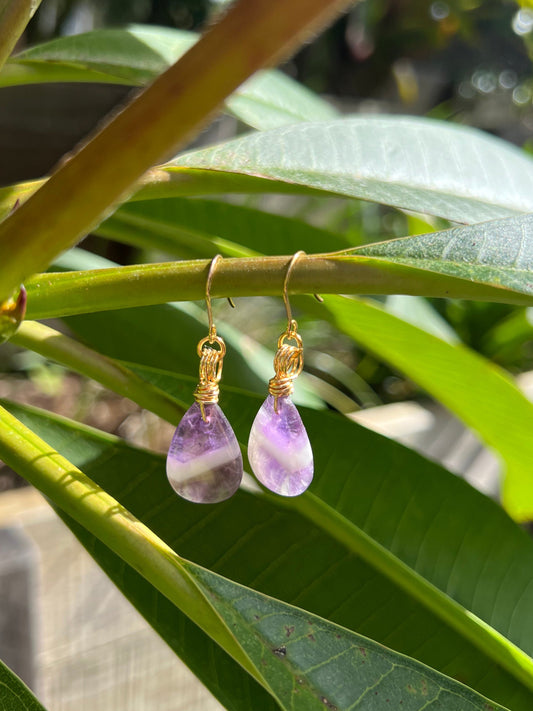 Nurturing Amethyst Earrings