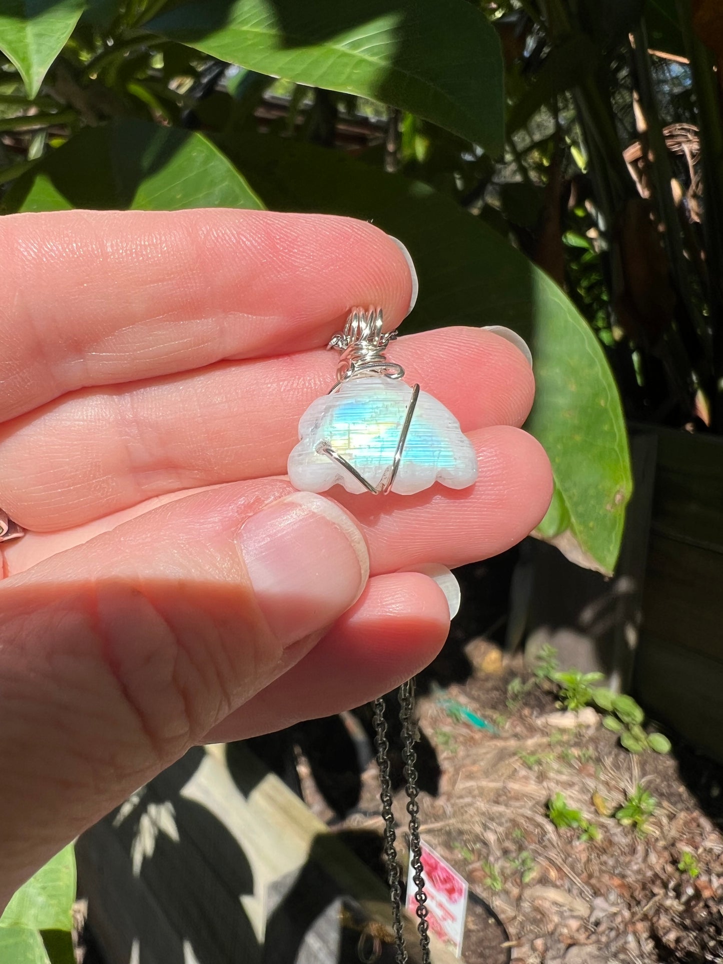 Moonstone Cloud Pendant