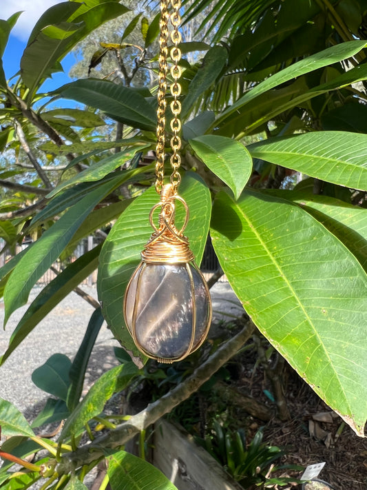 Black Moonstone Pendant